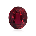 2.52 Carat Red MOZAMBICAN Oval Ruby CD