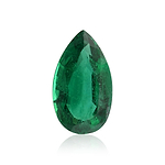 7.45 Carat Green ZAMBIAN Pear Emerald CD
