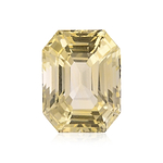 16.34 Carat Yellow  Emerald Sapphire GIA