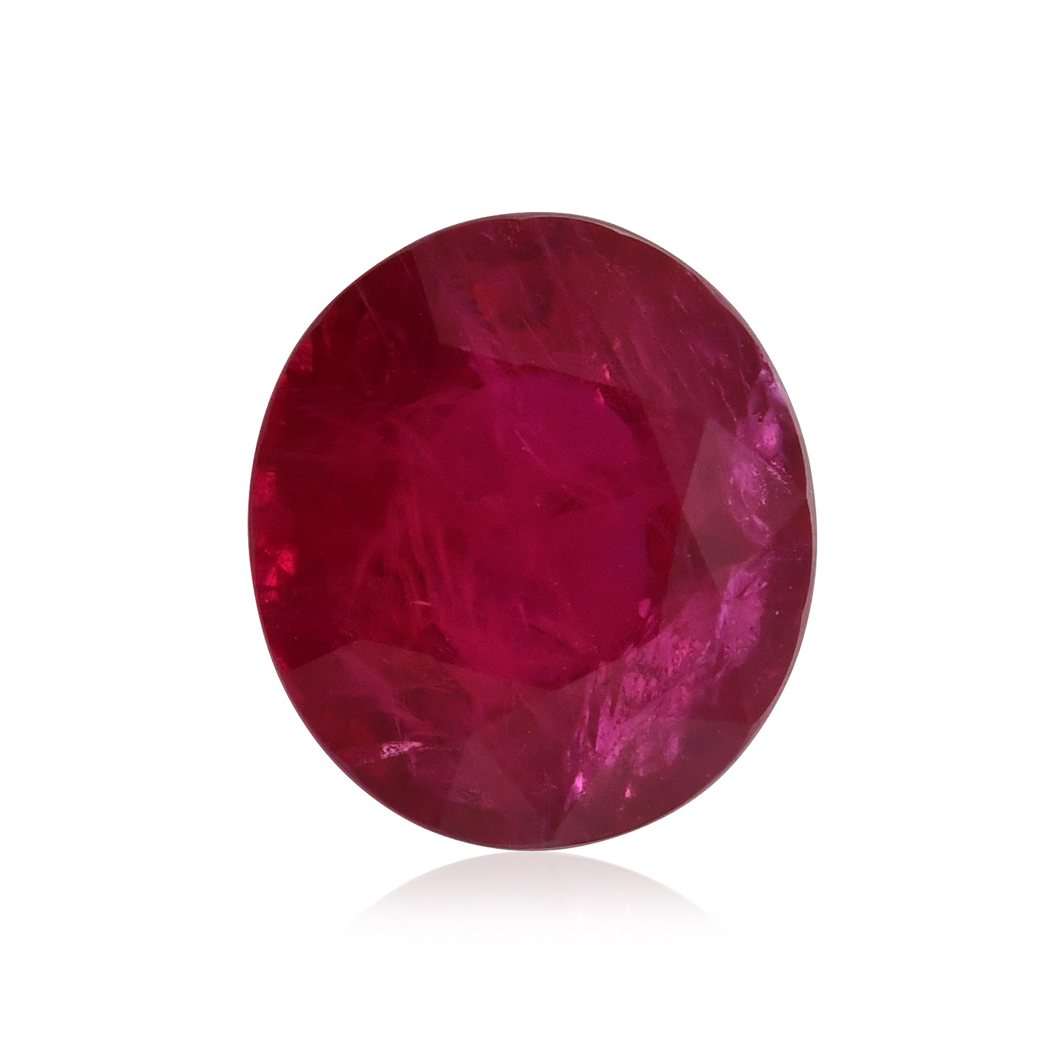 6.01 Carat Red MOZAMBICAN Oval Ruby GRS