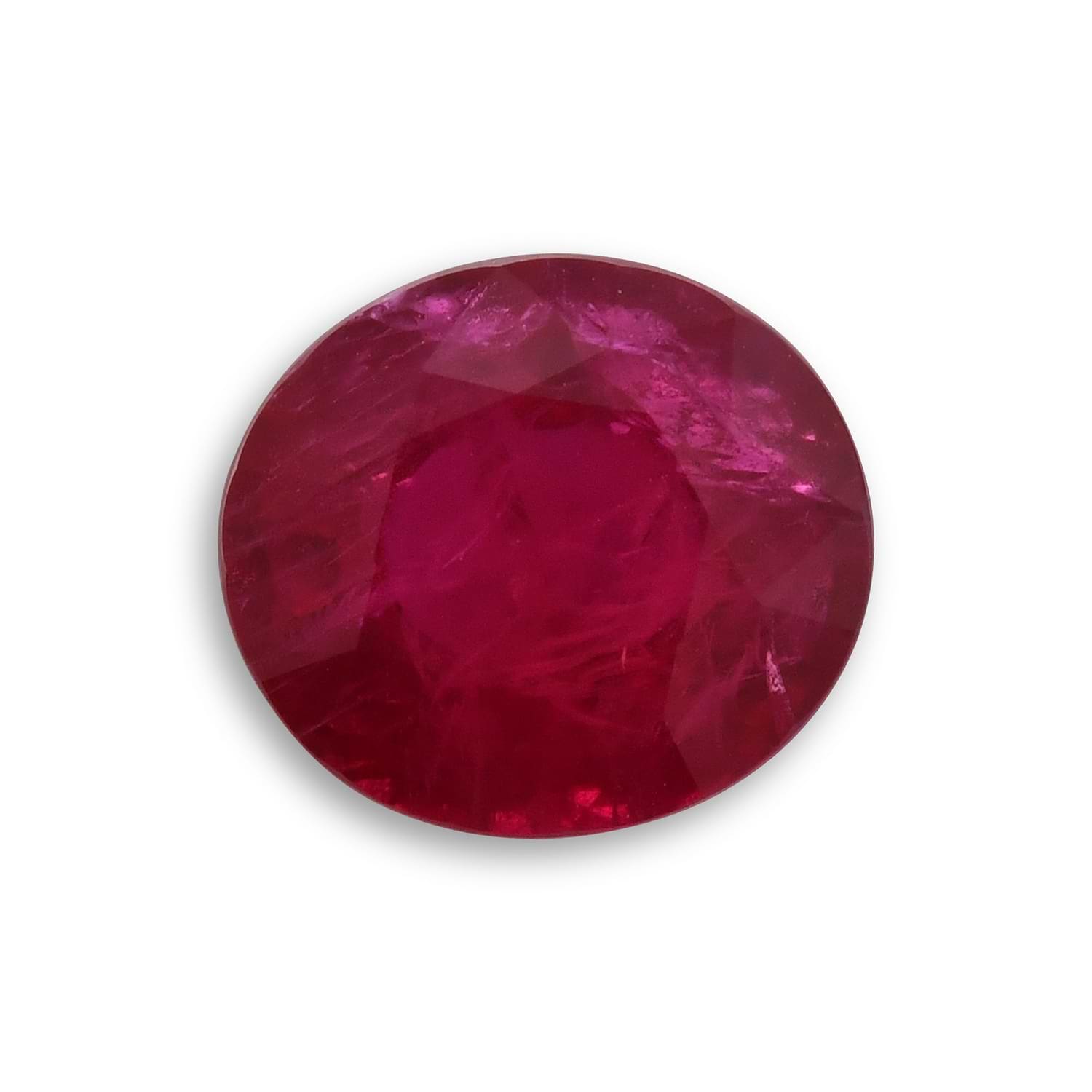 6.01 Carat Red MOZAMBICAN Oval Ruby GRS