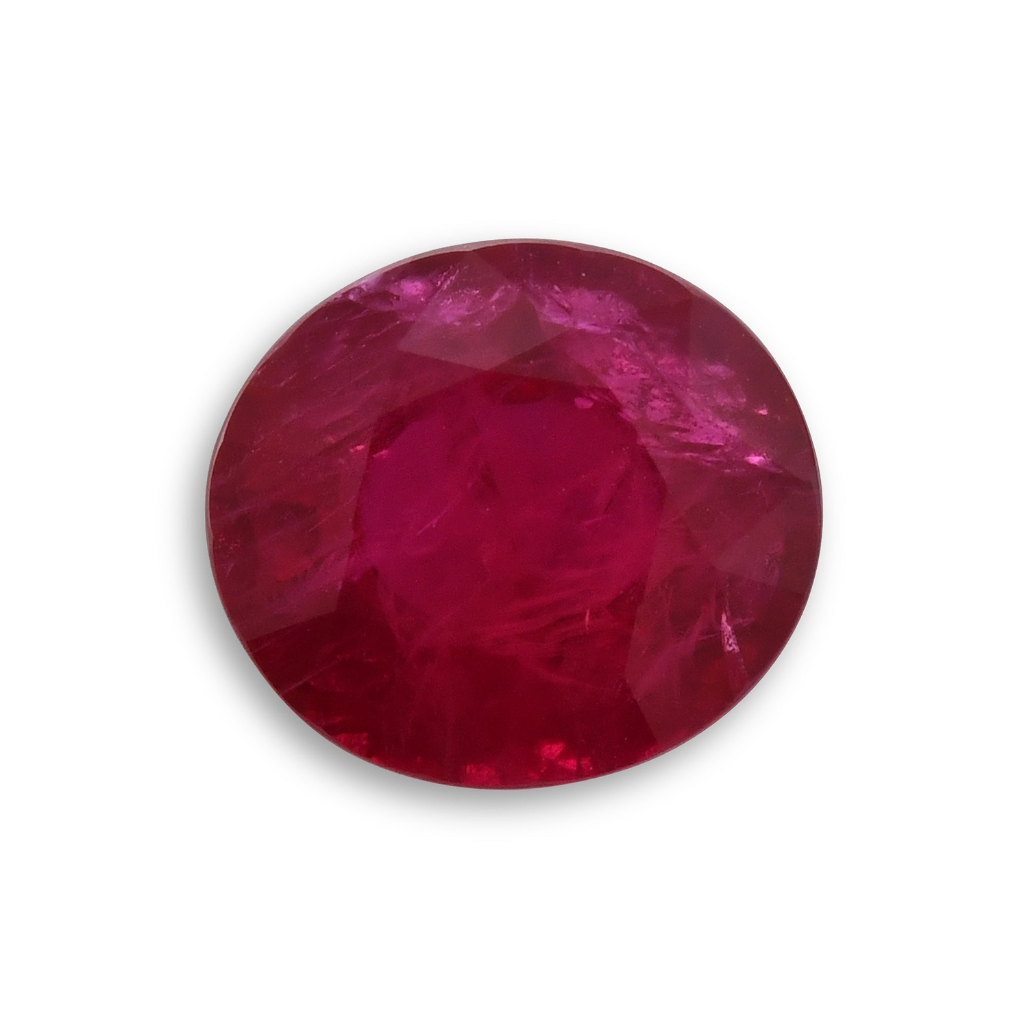 6.01 Carat Red MOZAMBICAN Oval Ruby GRS