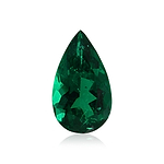 7.19 Carat Green COLOMBIAN Pear Emerald GUBELIN