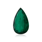 8.20 Carat Green COLOMBIAN Pear Emerald CD