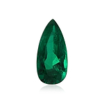 8.56 Carat Green COLOMBIAN Pear Emerald GUBELIN