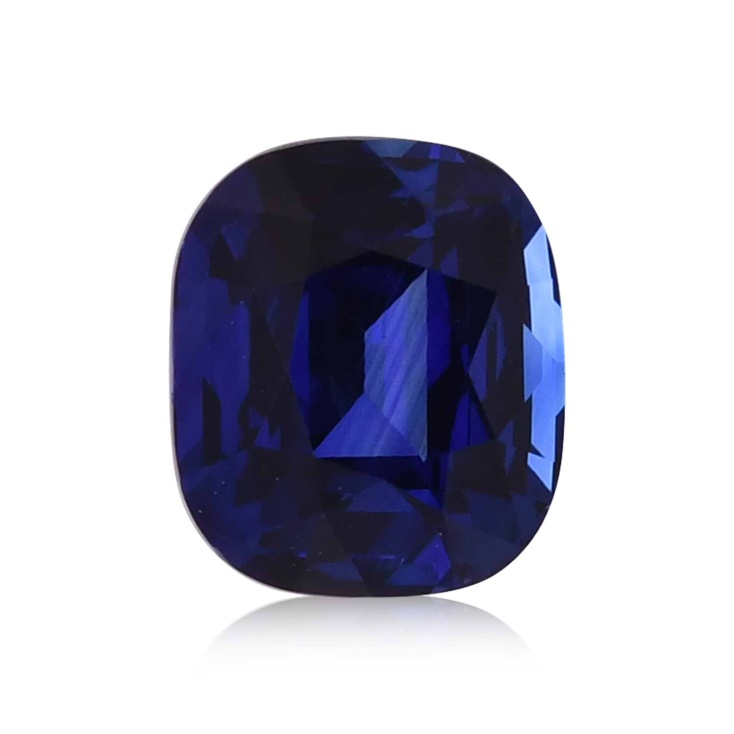 5.03 Carat Blue SRI LANKAN Cushion Sapphire CD
