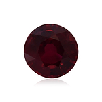 6.06 Carat Red MOZAMBICAN Round Ruby AGL