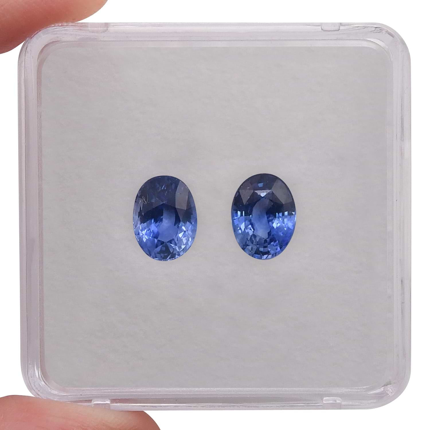 4.00 Carat Blue Oval Sapphire