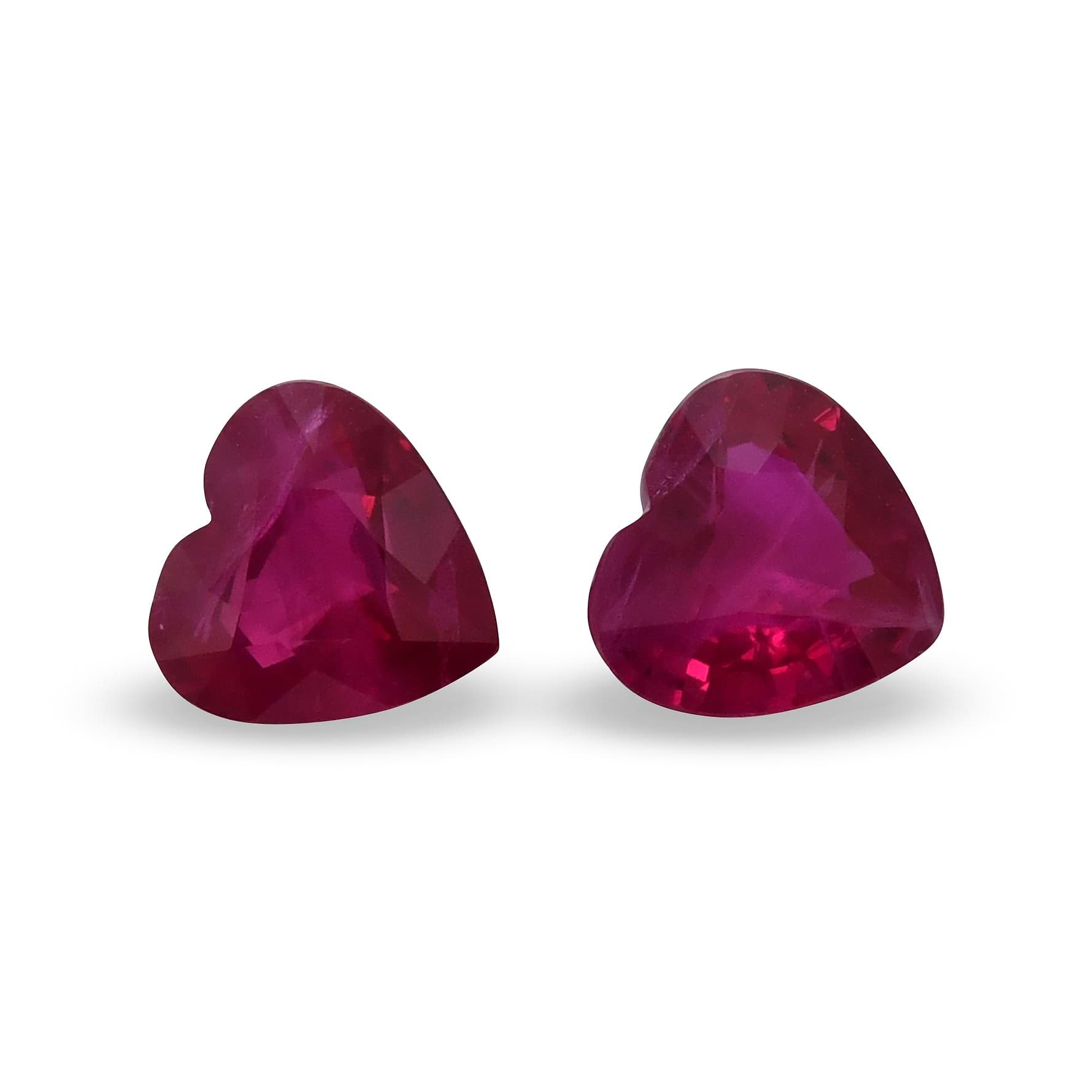 2.91 Carat Red Heart Ruby