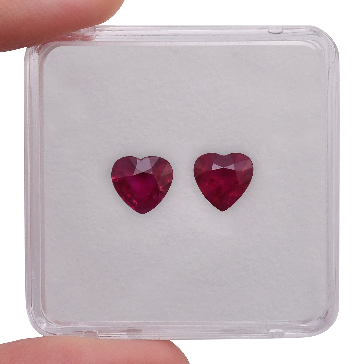 2.91 Carat Red  Heart Ruby