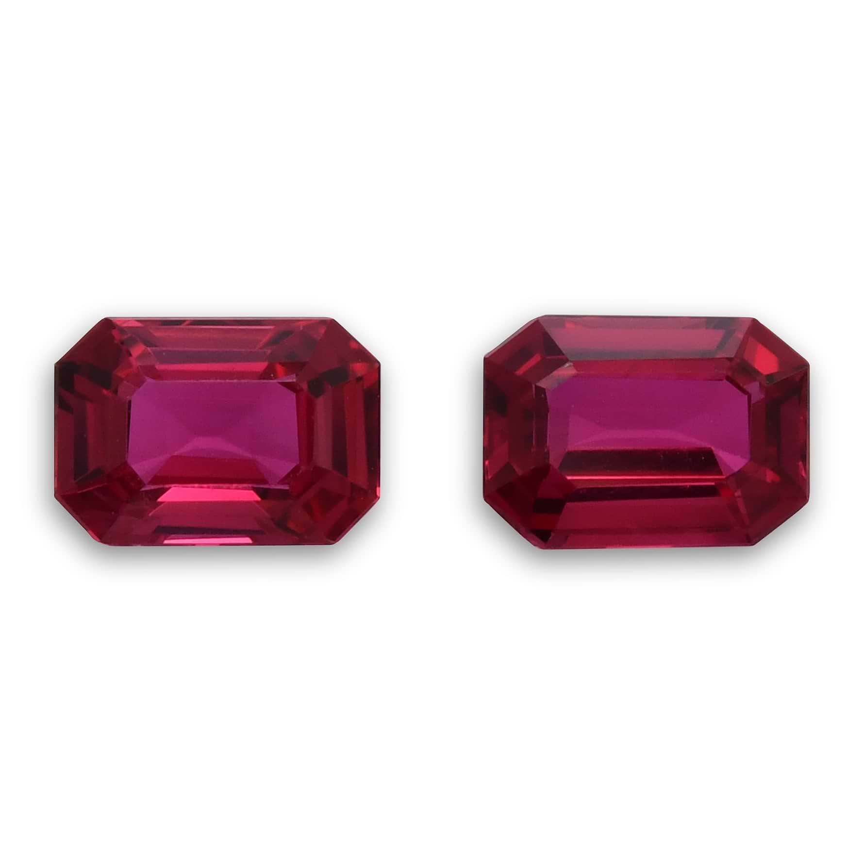 2.18 Carat Red  Emerald Ruby