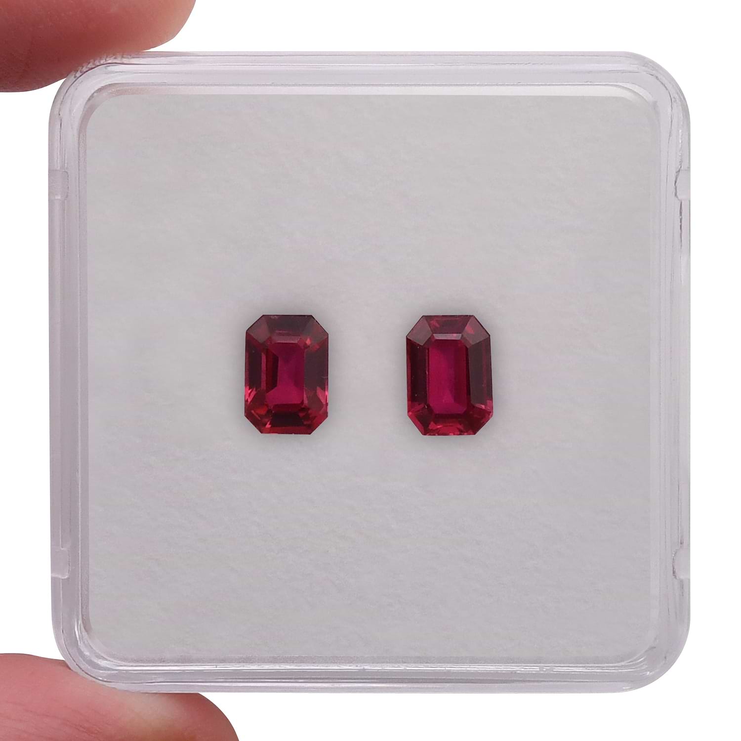 2.18 Carat Red Emerald Ruby