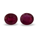 6.18 Carat Red BURMESE Oval Ruby CD