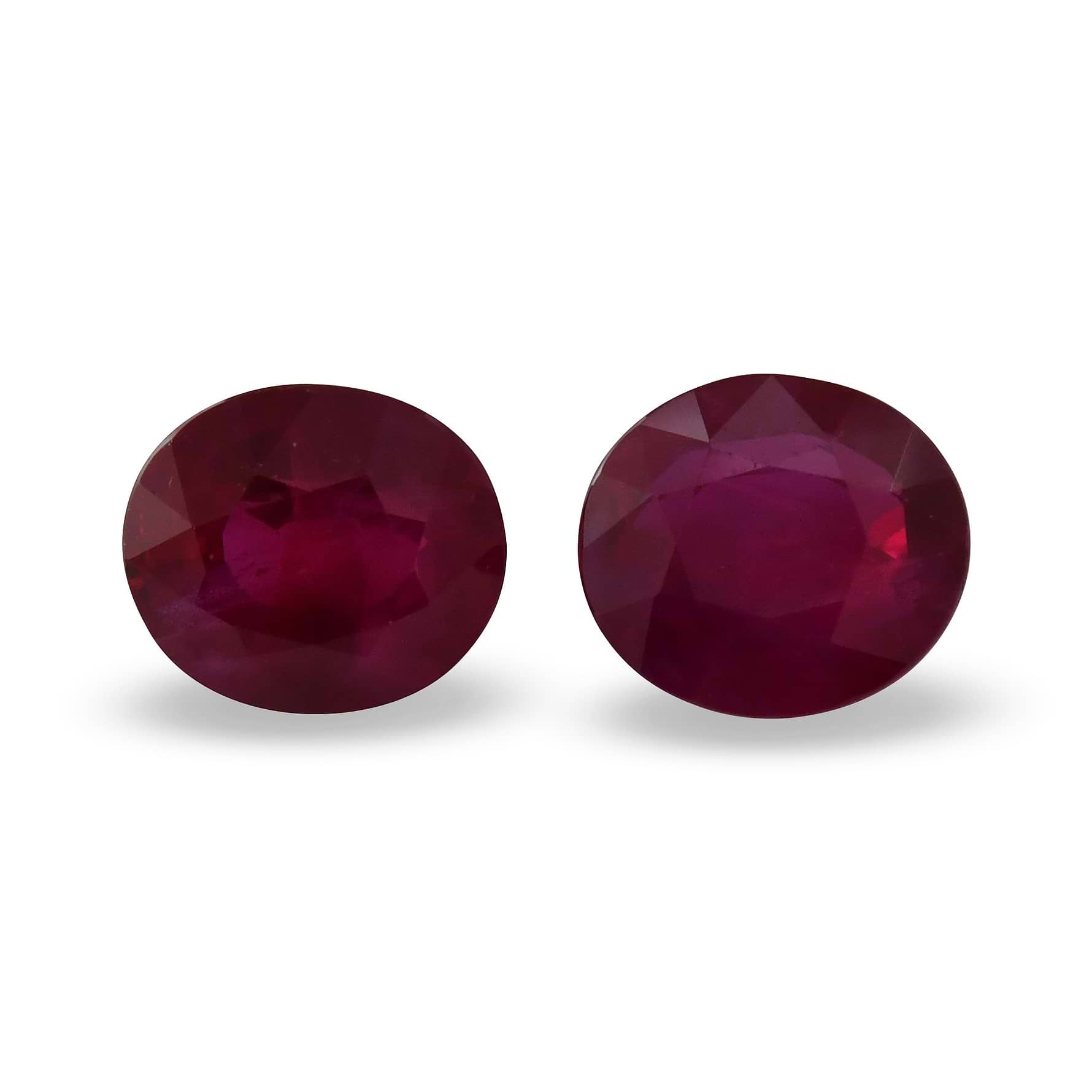 6.18 Carat Red BURMESE Oval Ruby CD