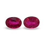 3.02 Carat Red  Oval Ruby