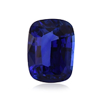 1.57 Carat Blue  Cushion Sapphire