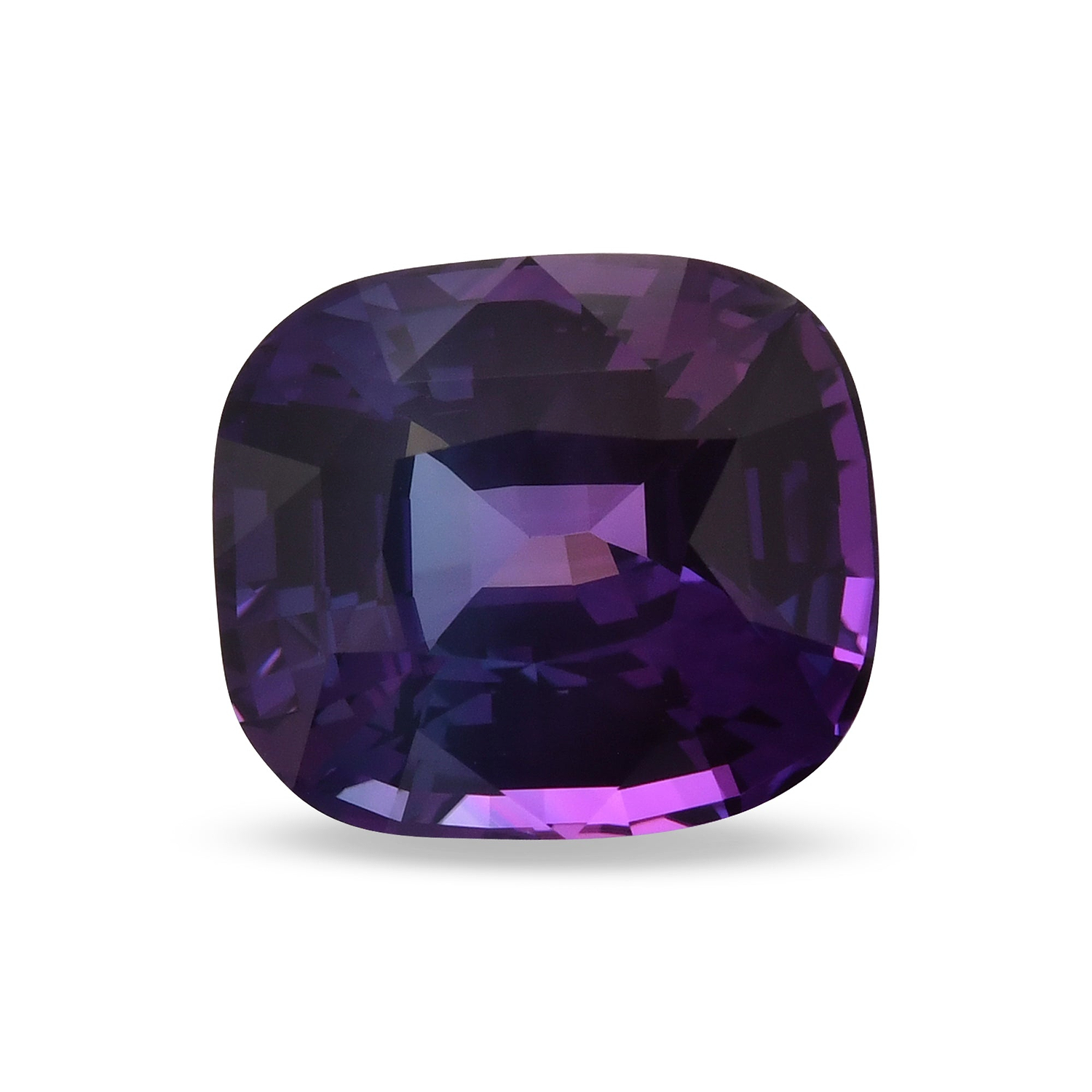 33.98 Carat Purple SRI LANKAN Cushion Sapphire GIA
