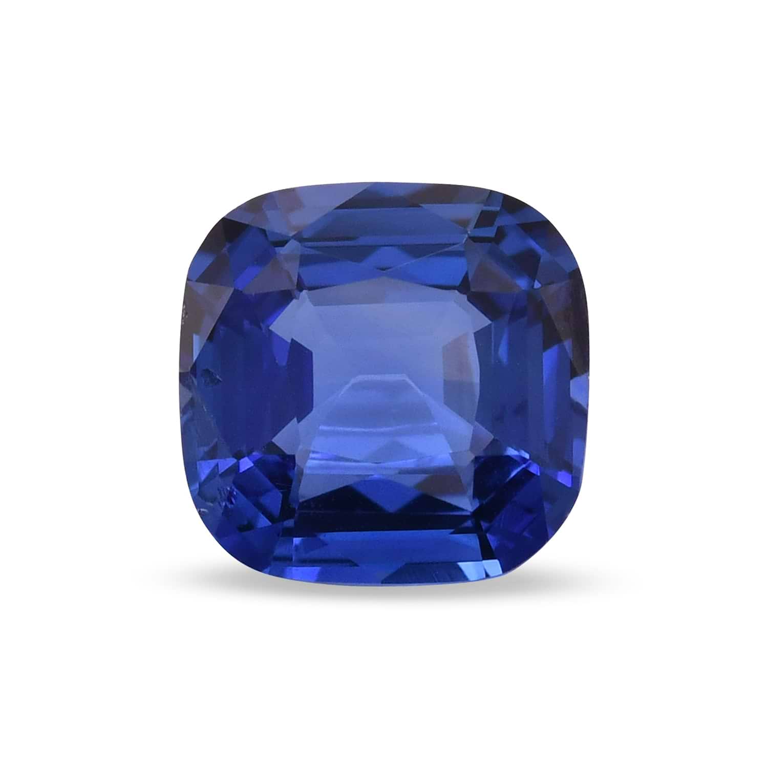 3.54 Carat Blue SRI LANKAN Cushion Sapphire CD