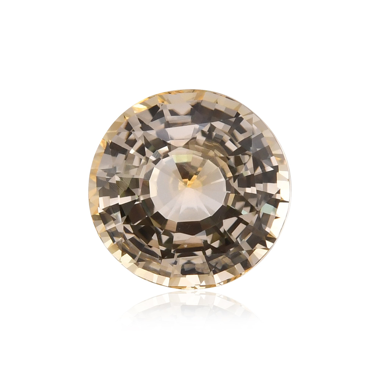 11.51 Carat Yellow SRI LANKAN Round Sapphire CD