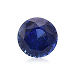 2.35 Carat Blue  Round Sapphire