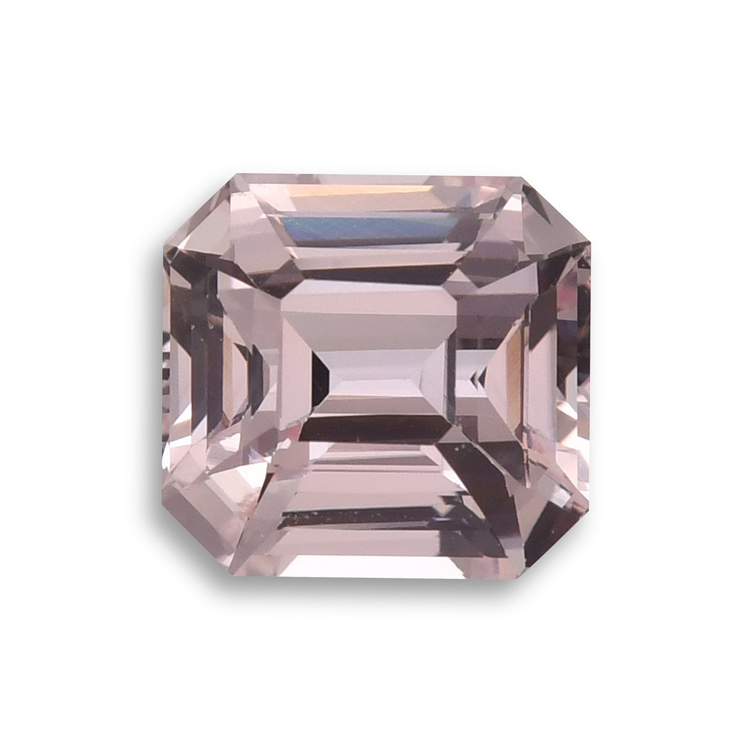 4.03 Carat Pink SRI LANKAN Sq. Emerald Sapphire CD