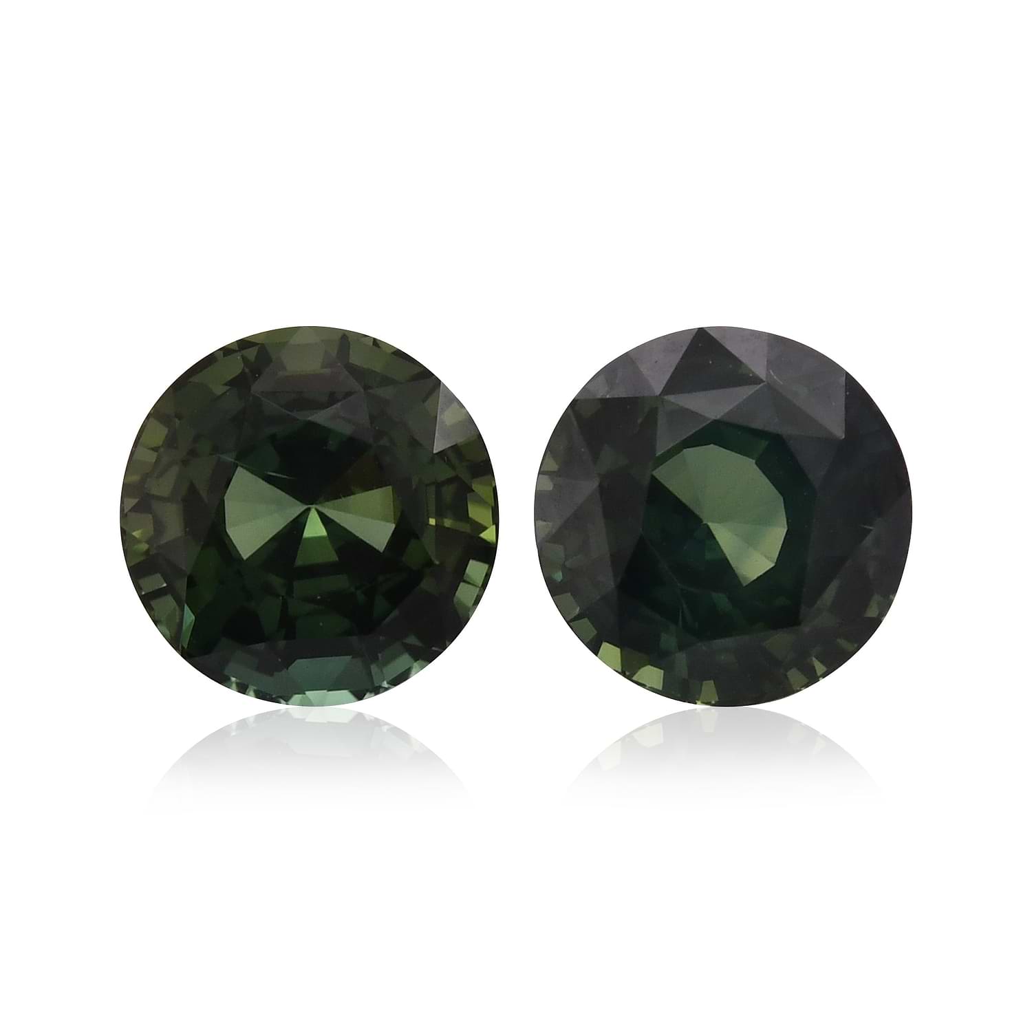 7.21 Carat Green MADAGASCAR Round Sapphire CD
