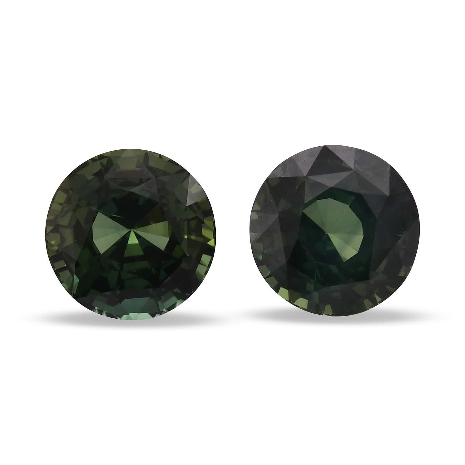 7.21 Carat Green MADAGASCAR Round Sapphire CD