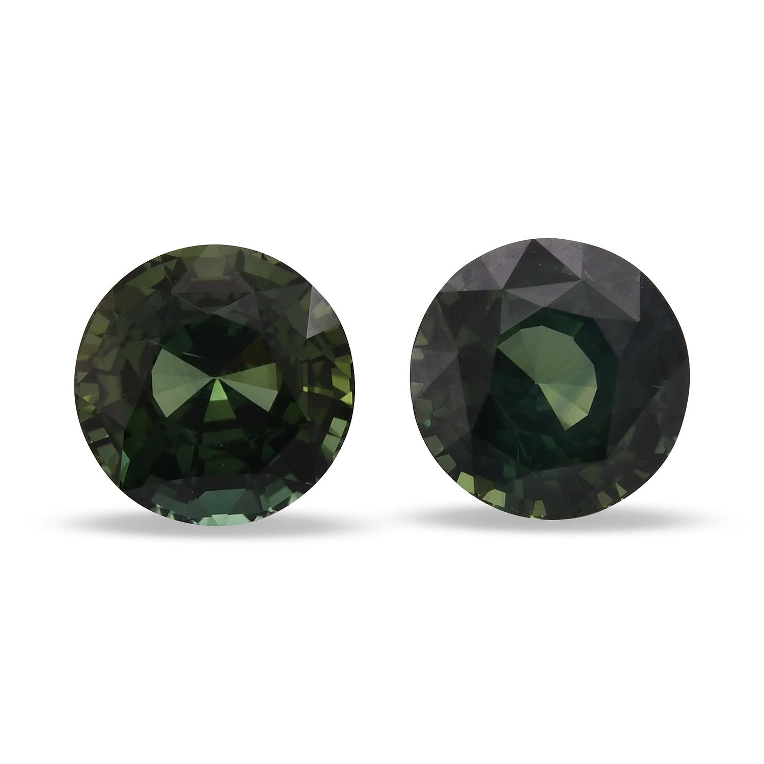 7.21 Carat Green MADAGASCAR Round Sapphire CD