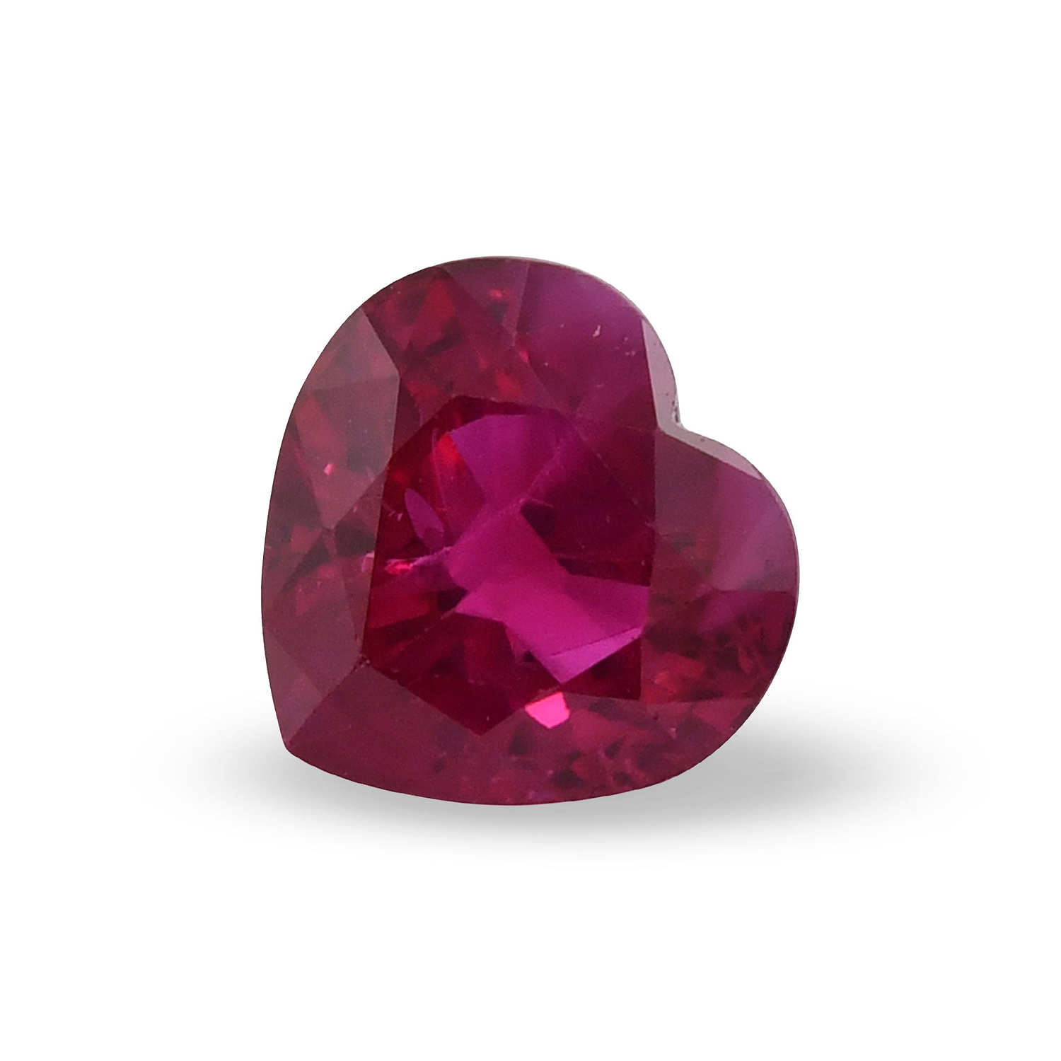 1.60 Carat Red  Heart Ruby