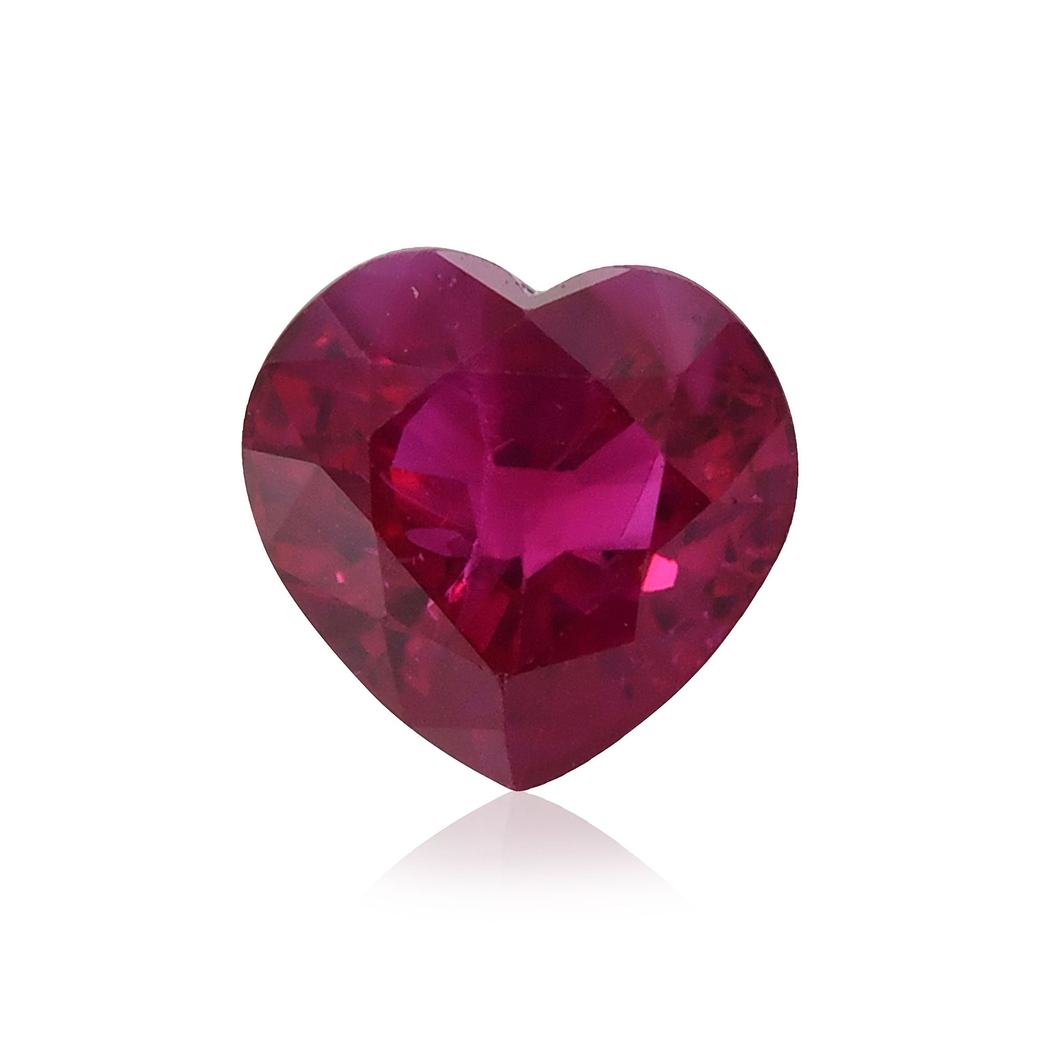 1.60 Carat Red  Heart Ruby