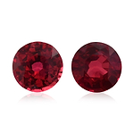 2.07 Carat Red  Round Ruby