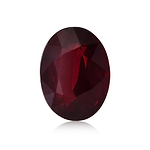 3.03 Carat Red MOZAMBICAN Oval Ruby CD