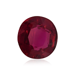 4.02 Carat Red MOZAMBICAN Oval Ruby GRS