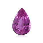 1.60 Carat Pink  Pear Sapphire