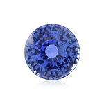 3.61 Carat Blue SRI LANKAN Round Sapphire CD