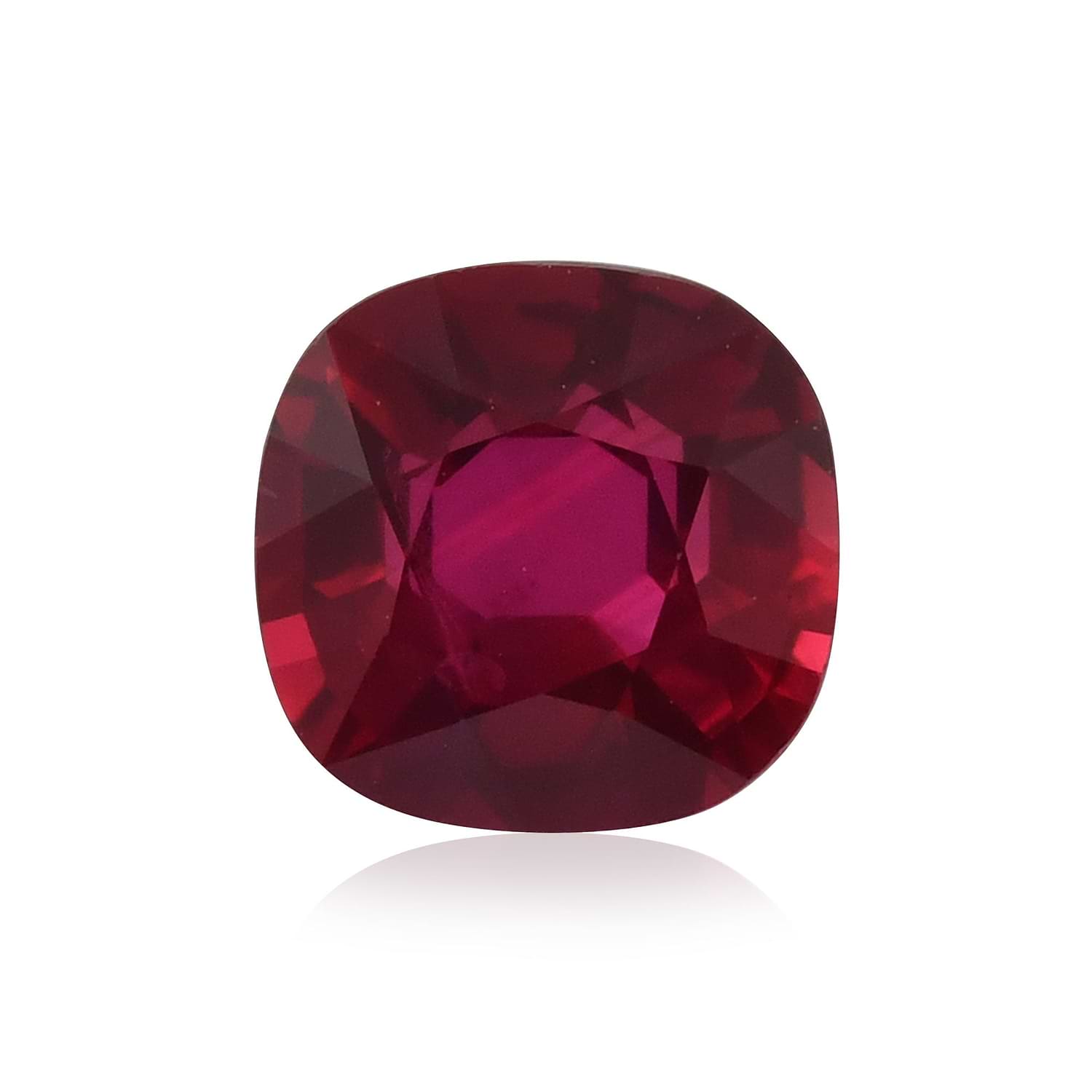 1.20 Carat Red MOZAMBICAN Cushion Ruby CD