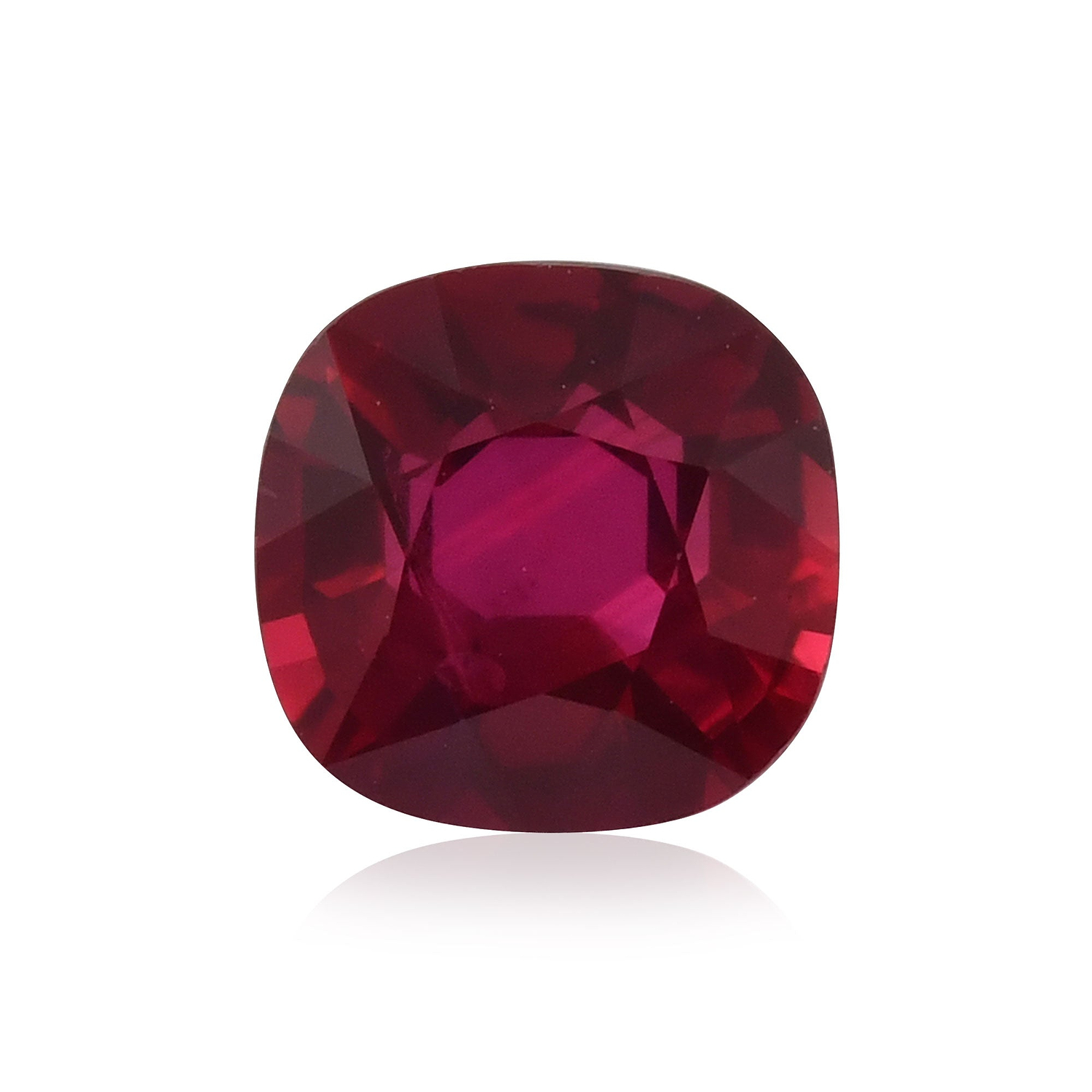 1.20 Carat Red MOZAMBICAN Cushion Ruby CD