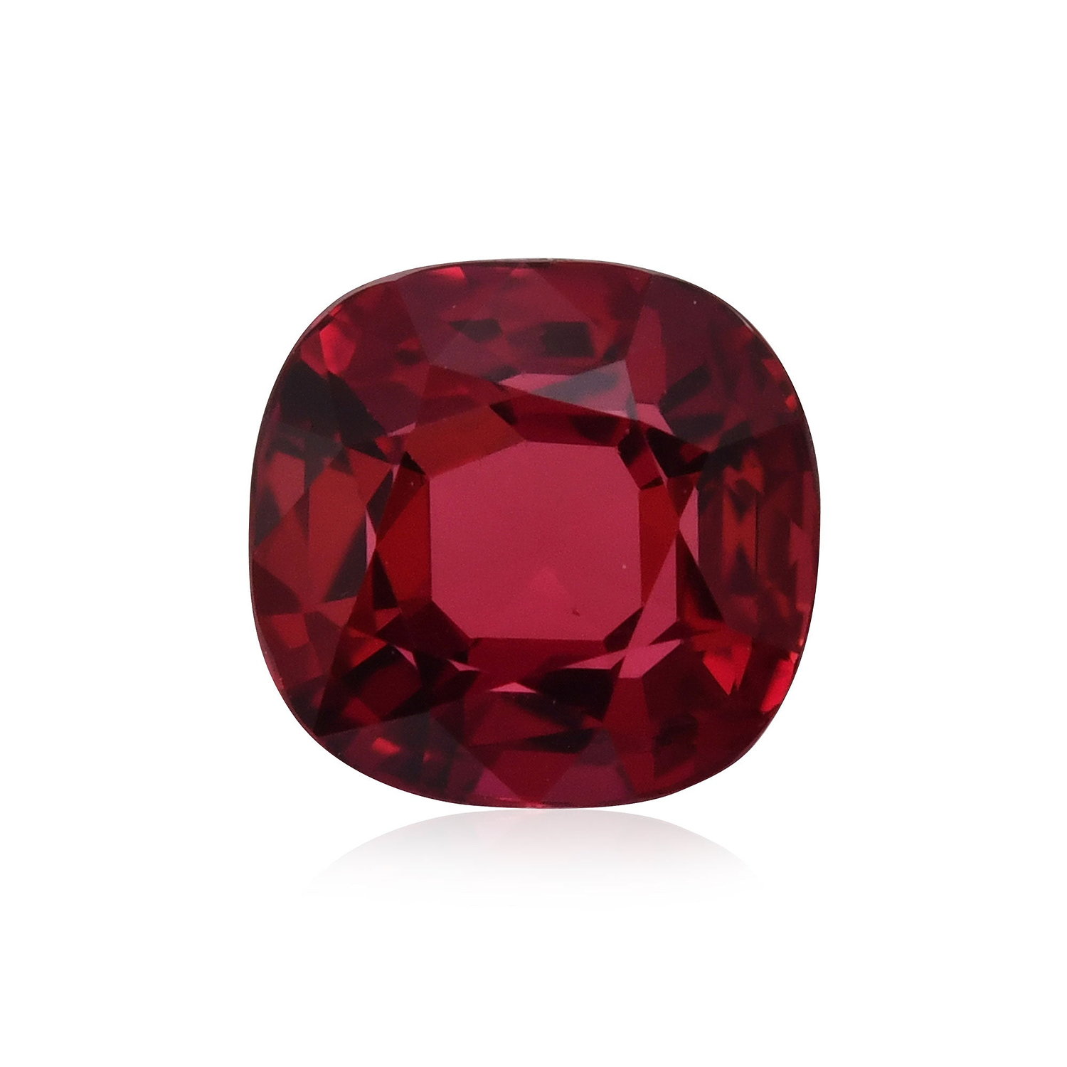 1.48 Carat Red MOZAMBICAN Cushion Ruby CD