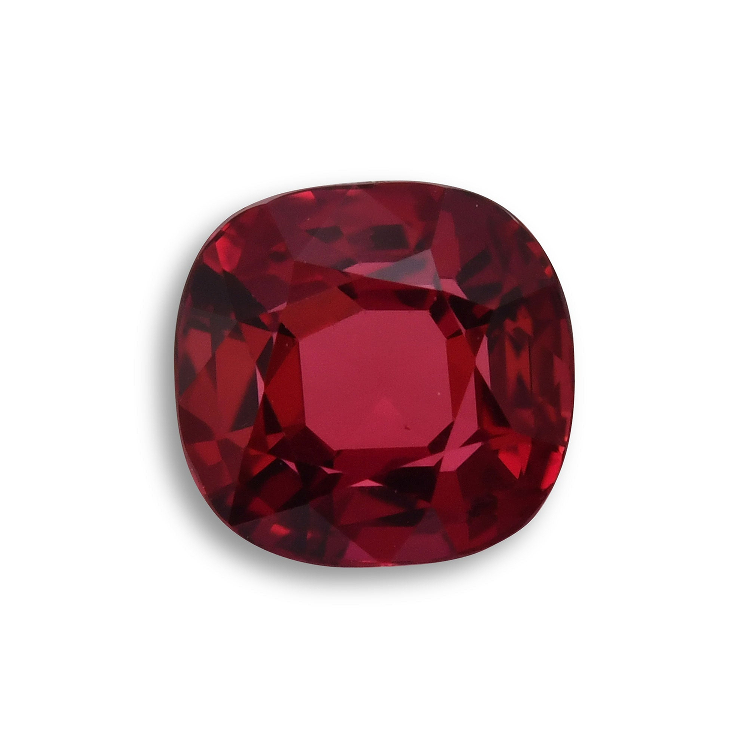 1.48 Carat Red MOZAMBICAN Cushion Ruby CD