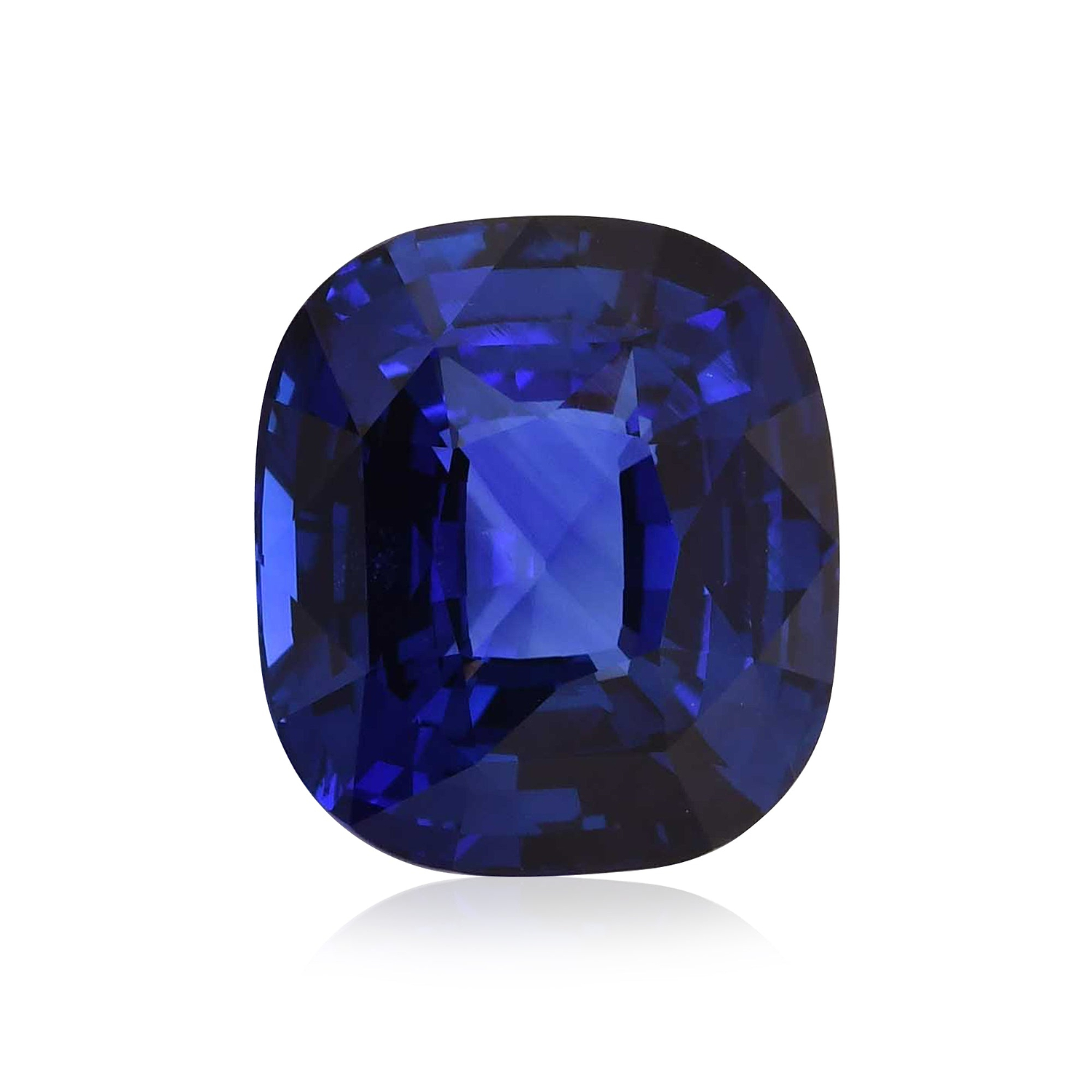 52.27 Carat Blue SRI LANKAN Cushion Sapphire AGL