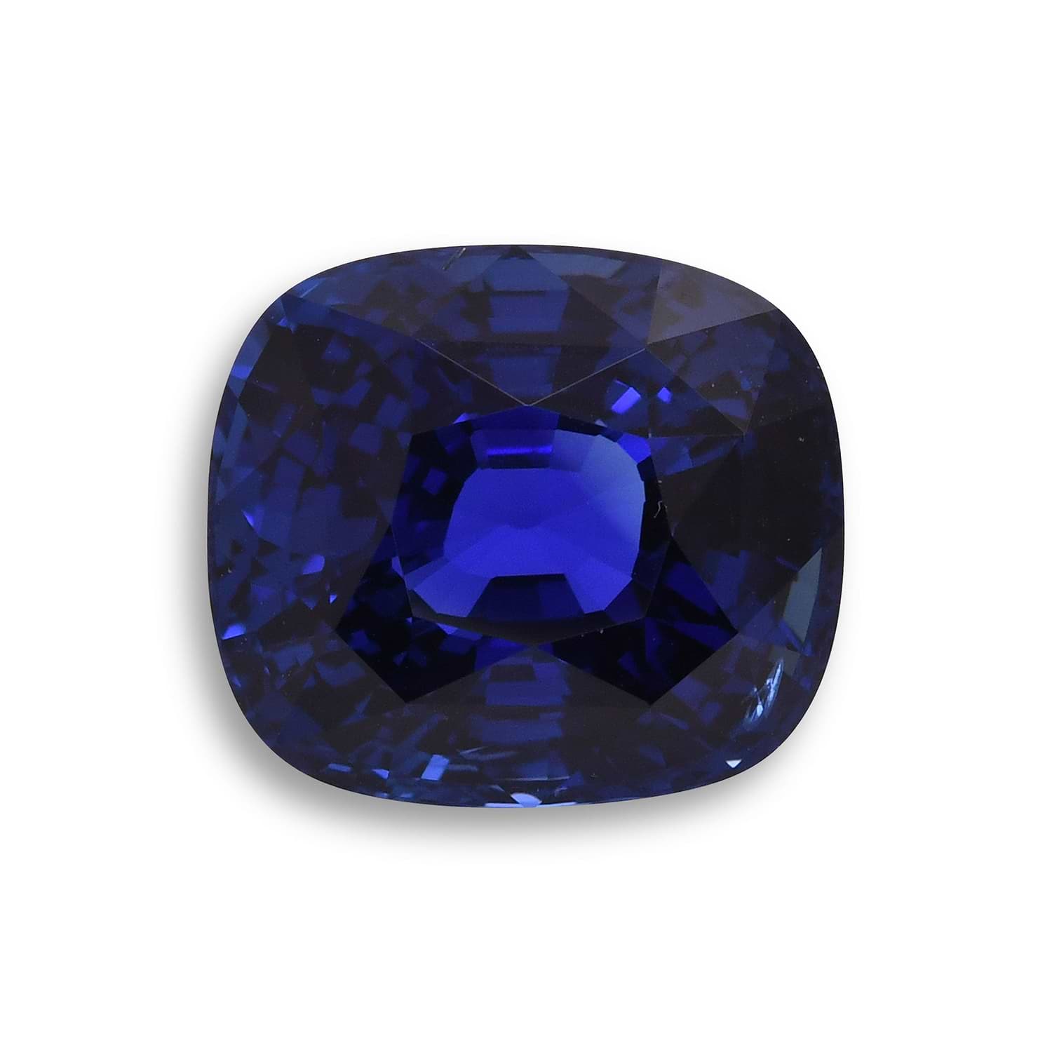 23.24 Carat Blue SRI LANKAN Cushion Sapphire GUBELIN