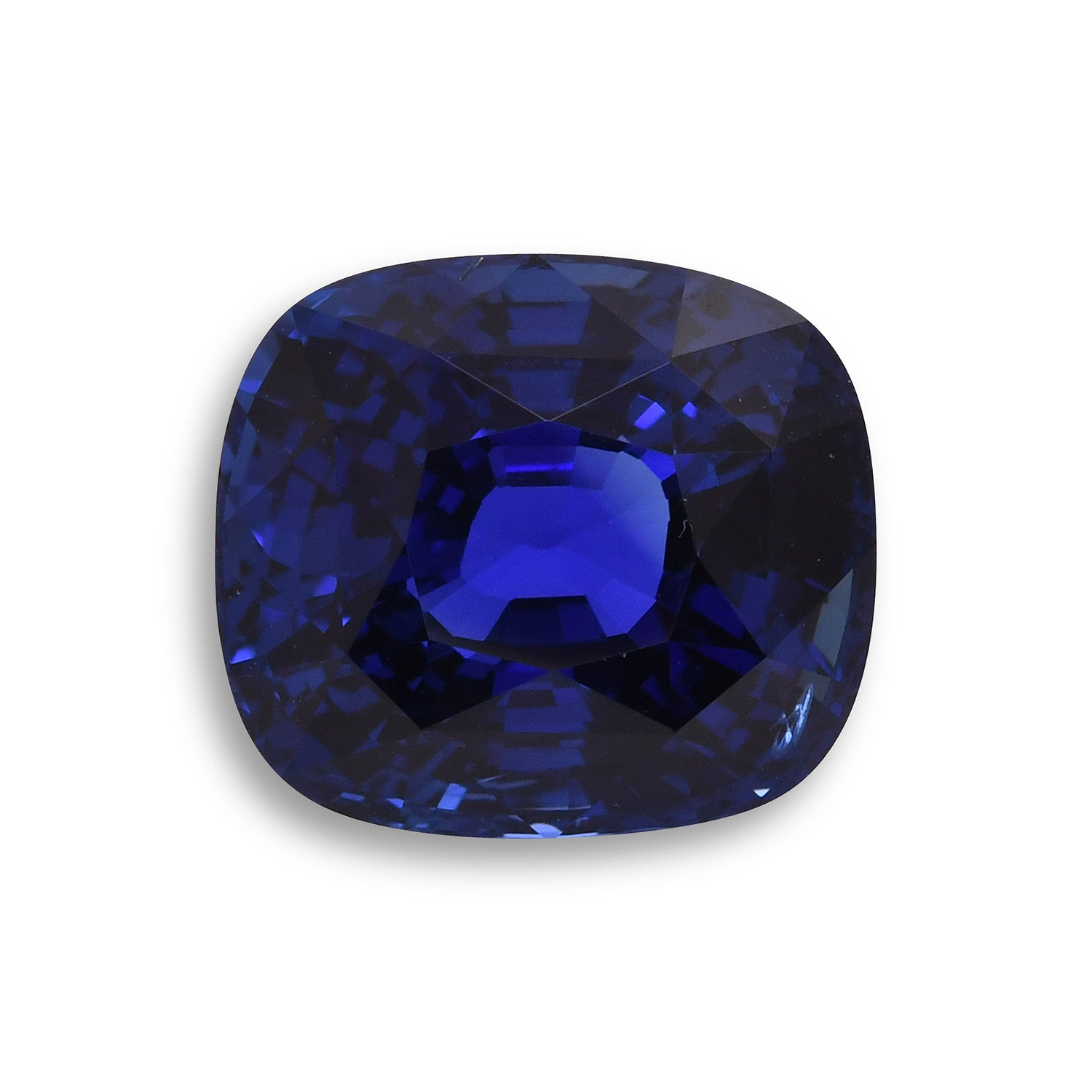 23.24 Carat Blue SRI LANKAN Cushion Sapphire GUBELIN