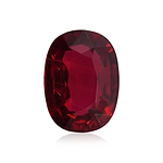 1.08 Carat Red  Oval Ruby GIA