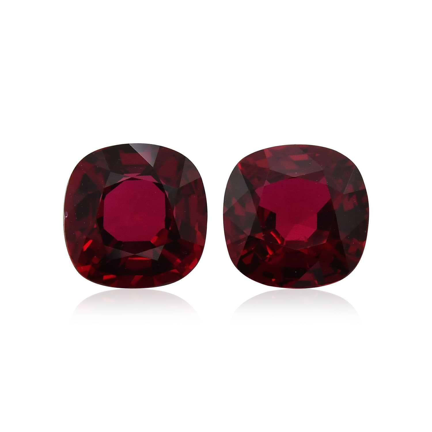 2.56 Carat Red MOZAMBICAN Cushion Ruby CD