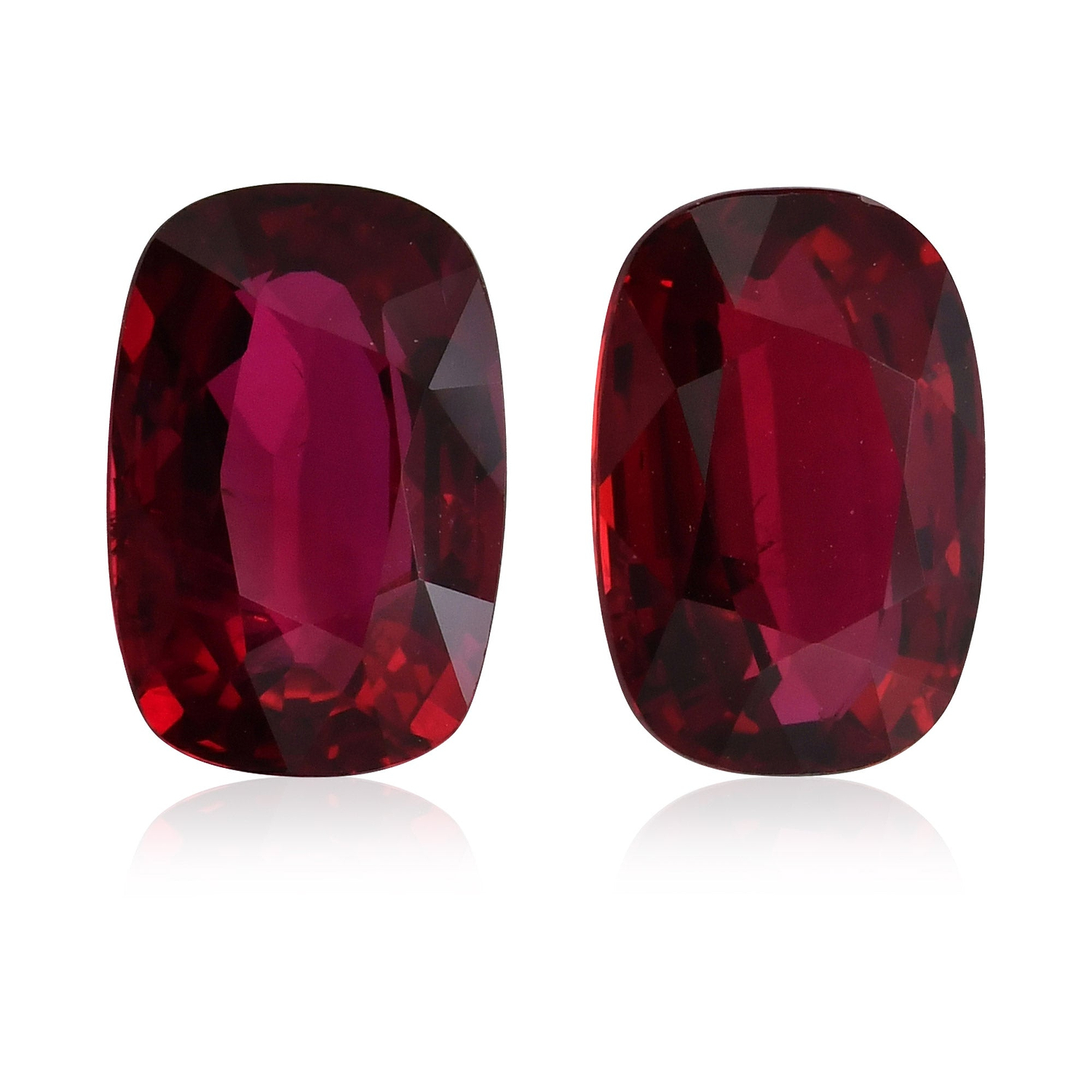 6.08 Carat Red MOZAMBICAN Cushion Ruby GRS