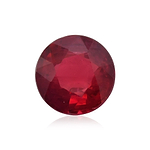 1.45 Carat Red MOZAMBICAN Round Ruby