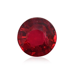 1.52 Carat Red MOZAMBICAN Round Ruby