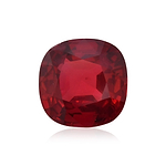 1.50 Carat Red MOZAMBICAN Cushion Ruby CD