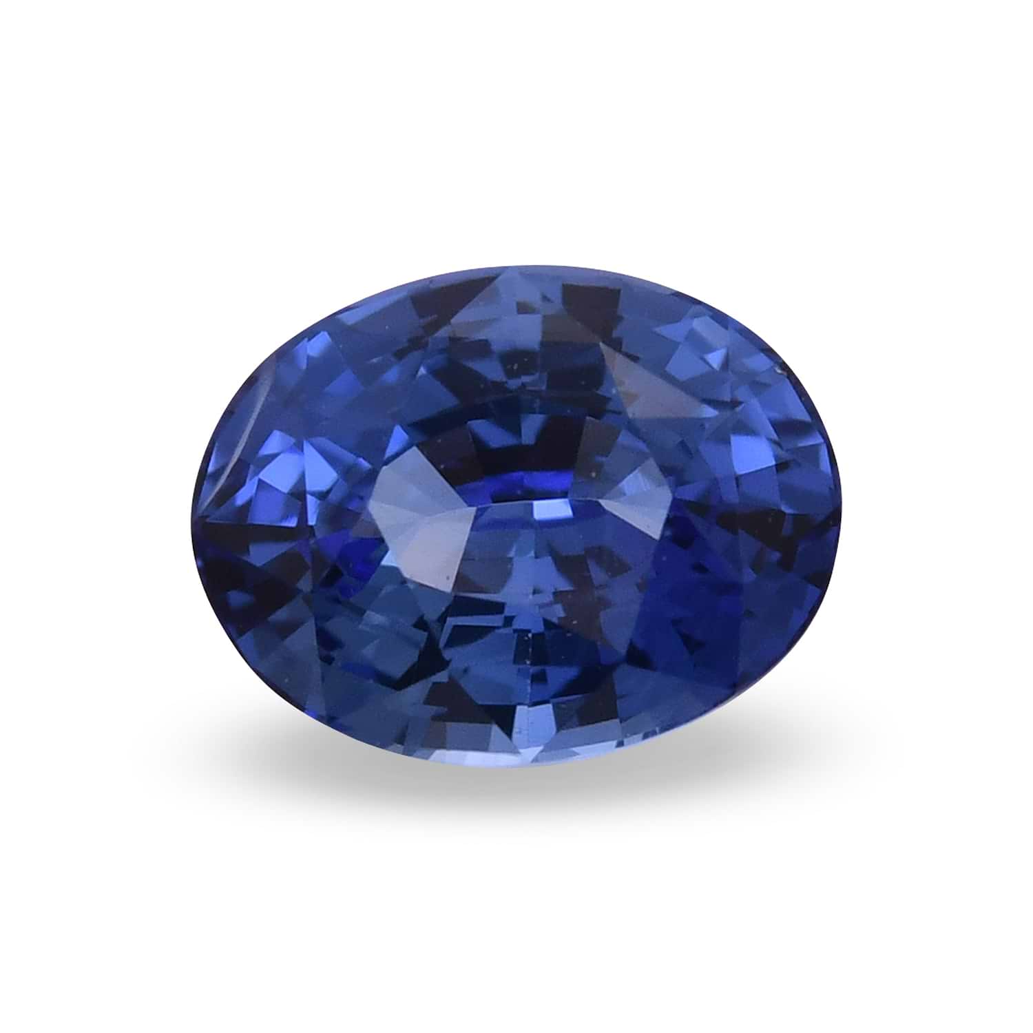 1.33 Carat Blue Oval Sapphire