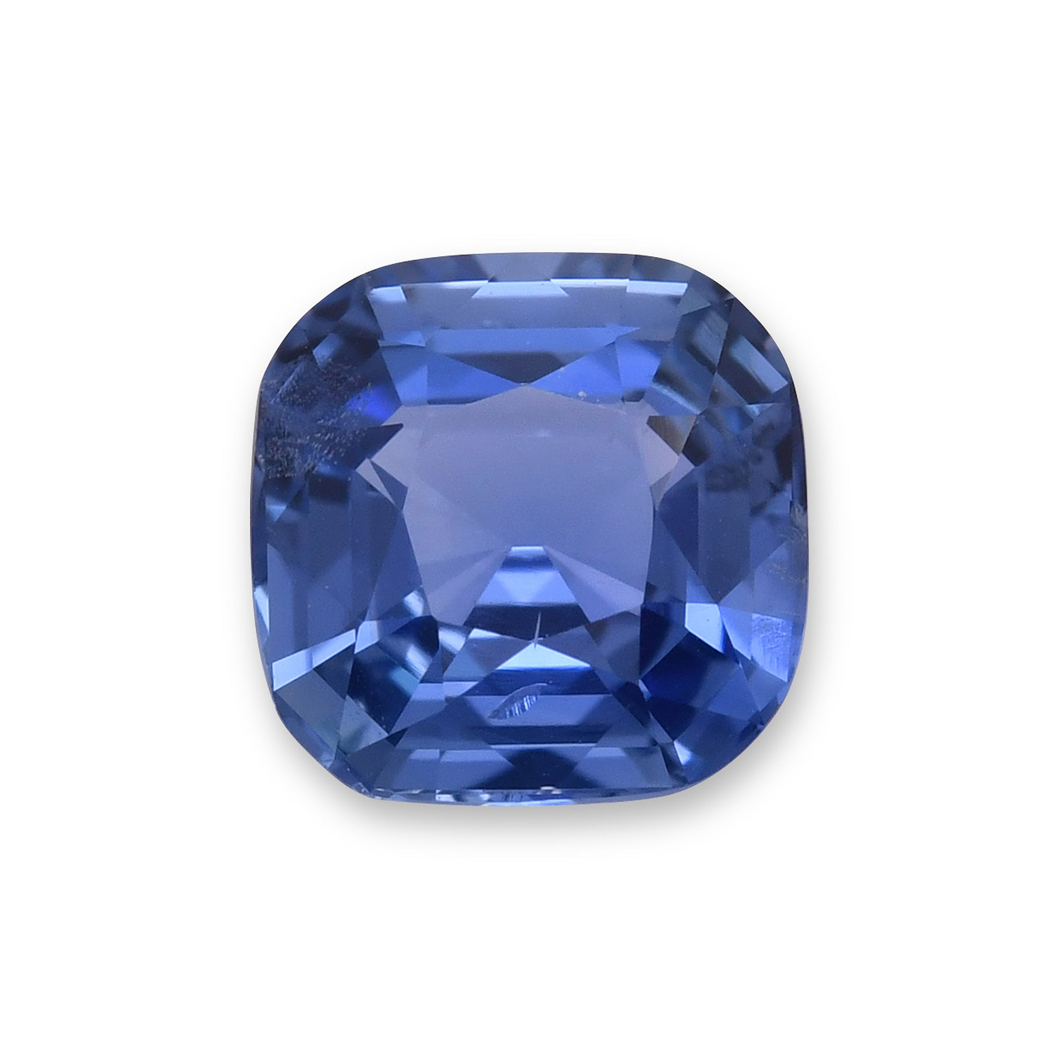 2.05 Carat Blue  Cushion Sapphire